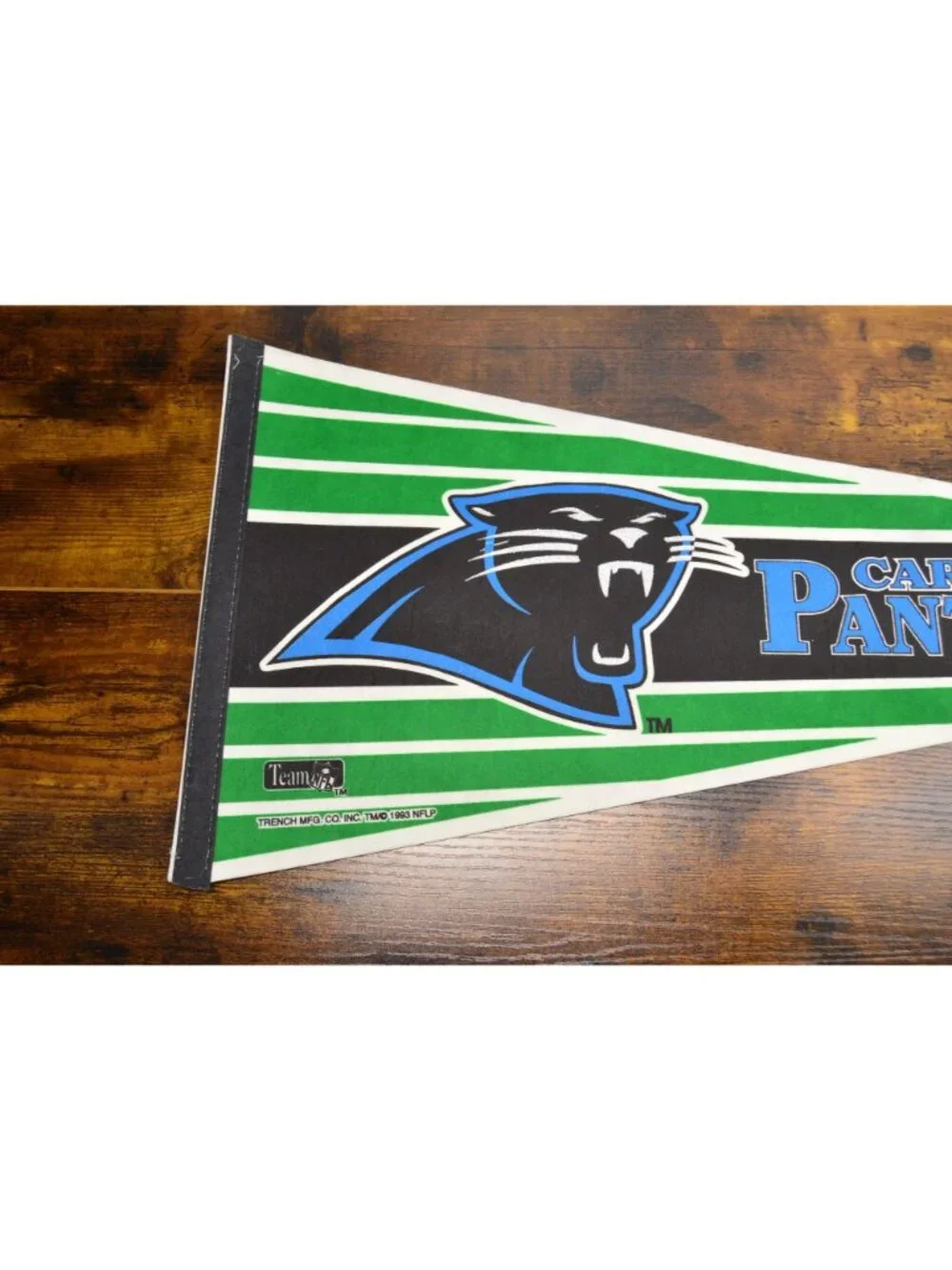 Carolina Panthers 1993 NFL Team Pennant By 30 inches Football Memorabilia